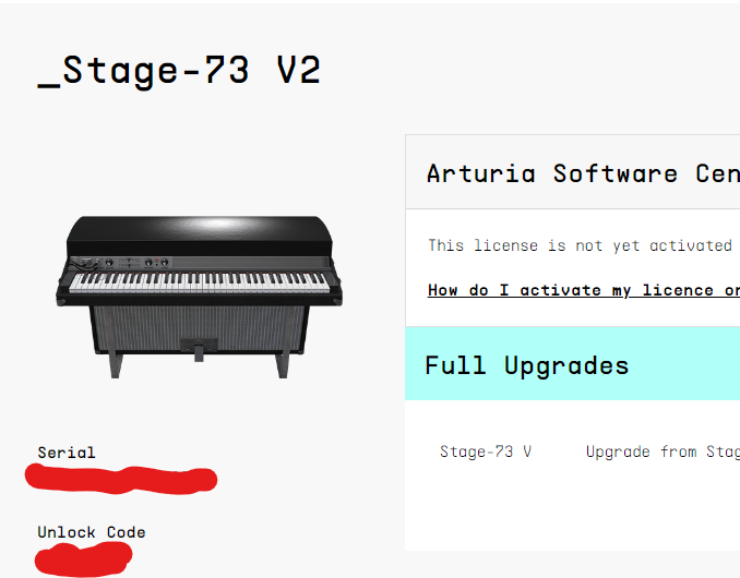 Arturia Stage-73 V2